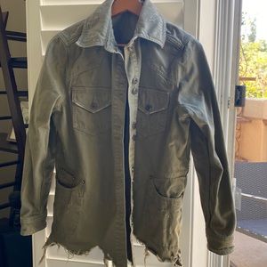 Free people distressed jacket